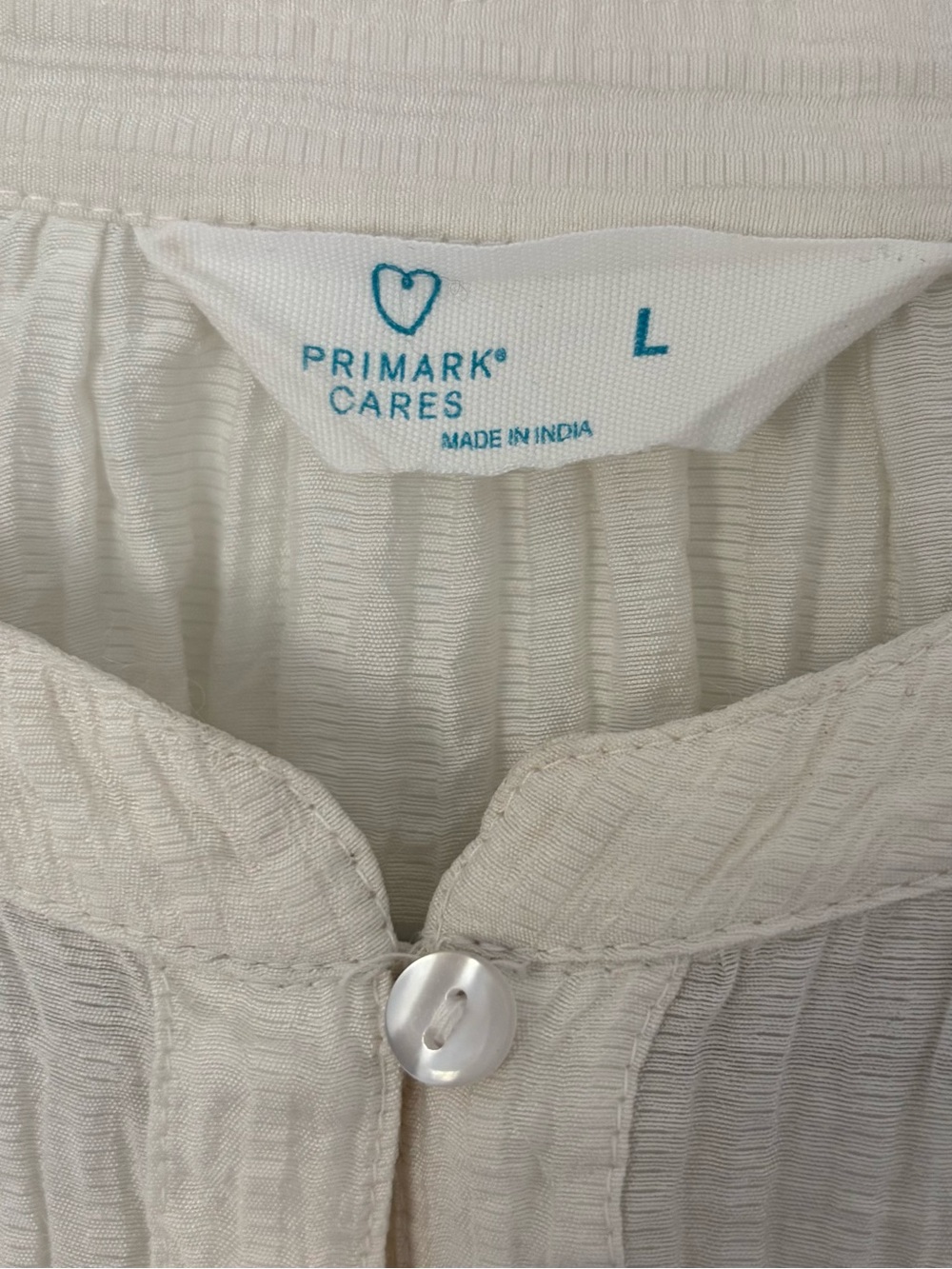 Primark Cares White Gauze Peasant Blouse
- Large - Picture 2 of 8